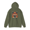 Grillmaster Hoodie – Flame Badge Front + Demon BBQ Back